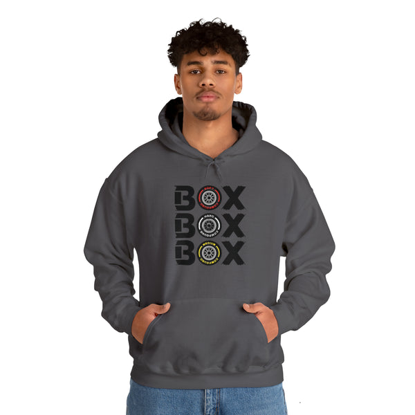 Box Box Box Graphic Hoodie