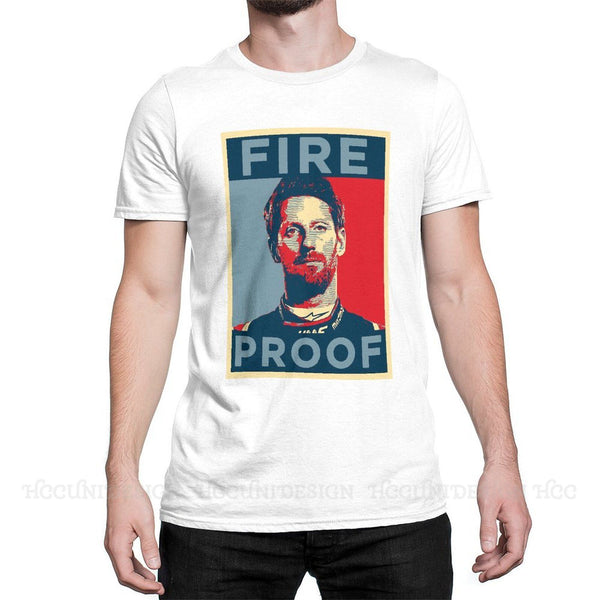 Romain Grosjean Fire Proof Cotton T-Shirt