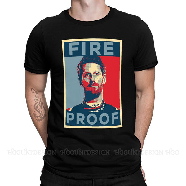 Romain Grosjean Fire Proof Cotton T-Shirt