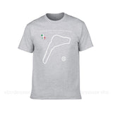 Monza Track Layout Cotton T-Shirt